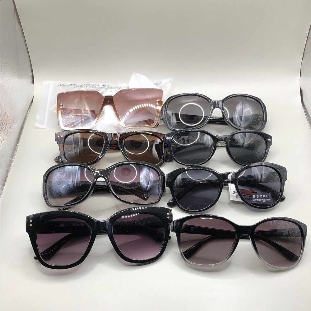 Bundle lot 8 classic style sunglasses Vera Bradely Vogue BR 7 for all mankind +